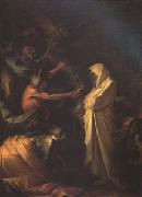 Salvator Rosa The Spirit of Samuel Called up before Saul by the Witch of Endor (mk05) china oil painting reproduction